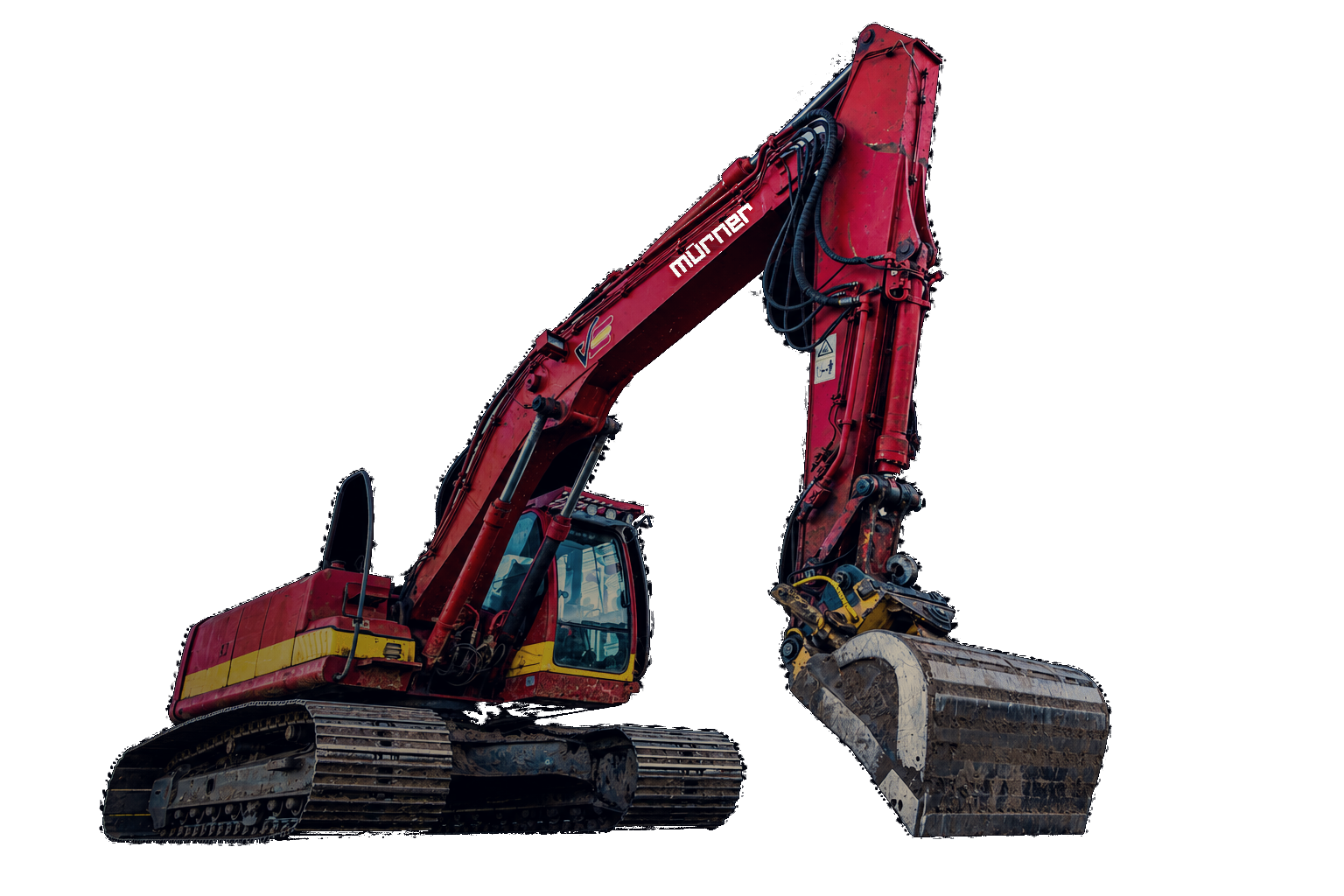 Bagger im Einsatz